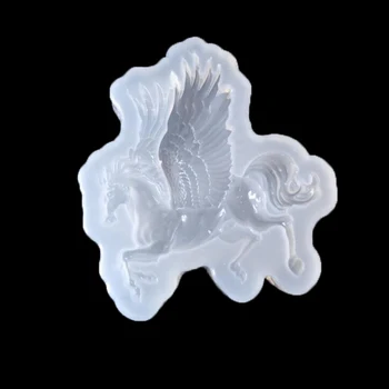 1PCS UV Sakai Papuošalai Skysto Silikono Formos Žvaigždė Shell Medžio Gyvūnų Gėlių Dervos Formų Skirti 