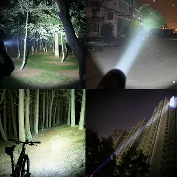 Dviračio Šviesos 8000 Liumenų 5 Režimu CREE XM-L2 T6 LED dviračių Priekinis Žibintas, Dviračio šviesos Lempos Žibintuvėlis atsparus Vandeniui dviračių šviesos+Bick įrašą