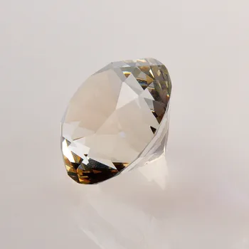 80pcs 20mm skaidrus įvairiapusės Kristalų vestuvių Deimantas, perlas, Prespapjė Šalis Vestuvių Papuošalai Puošmena