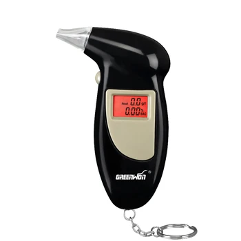 Greitai Reaguoti Profesionalus LCD Alkoholio Testeris, Skaitmeninis Alkoholio Detektorius Breathalyzer 2016 Policijos Alcotester foninio Apšvietimo Ekranas