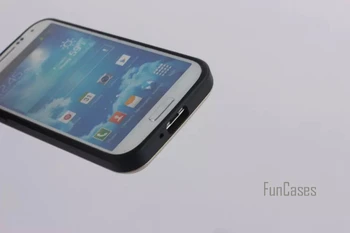 Samsung Galaxy S4 I9500 Atveju Hibridas Šarvai Sunku KOMPIUTERIS+TPU 2 In 1 Kortelių Slankiklį Kortelės Saugojimo Dangtelis Atvejais