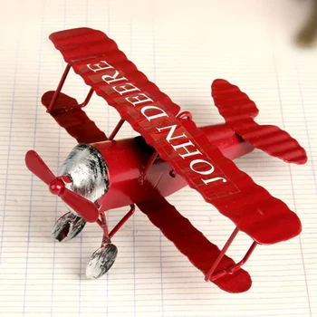 Naujas Atvykimo Namų Dekoro Artware Amatų Figūrėlės & Miniatiūros Geležies Lėktuvų Modelis Mažų Ornamentais