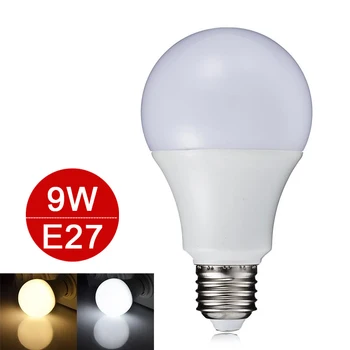 Goodland LED Lemputė E27 3W 5W 9W 7W LED Lempa 12W Smart IC 110V, 220V SMD 5730 LED Šviesos Energijos Taupymo Bombillas Lemputė