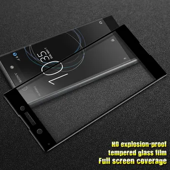 Sony Xperia XA1 Plius G3121 G3123 Sony Xperia XA1 XA2 Ultra Dual 3D visiškai Padengti grūdinto Stiklo Screen Protector Filmas