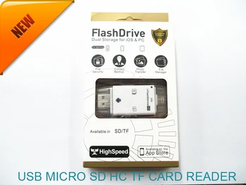 3 1. i Flash Drive USB Micro SD SDHC TF Card Reader Rašytojas 
