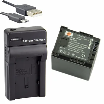 DSTE BP-828 Li-ion Baterija + UDC26 USB Kroviklis skirtas Canon HF G30 XA20 XA25 Skaitmeninis Fotoaparatas