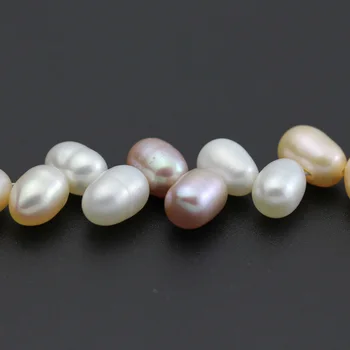 YouNoble Originali gėlavandenių perlų karoliai, pakabukas,nekilnojamojo vestuvių perlų karoliai moterų mama gimtadienio sukaktį-geriausia dovana