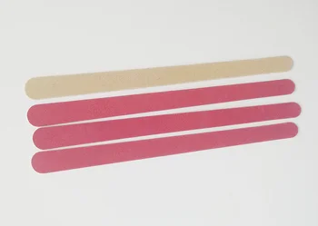 100vnt dviejų spalvų 178mm nagų dildeles Raudonas ir Medinių medienos Nagų Failą 180/240 Vienkartiniai Manikiūro Įrankiai,didmeninė prekyba