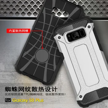 Case For Samsung Galaxy S6/S7/S8 krašto plius Padengti Visas Apsaugos TPU+PU šoko įrodymas hybrid Soft Armor telefono dėklas funda kimTHmall