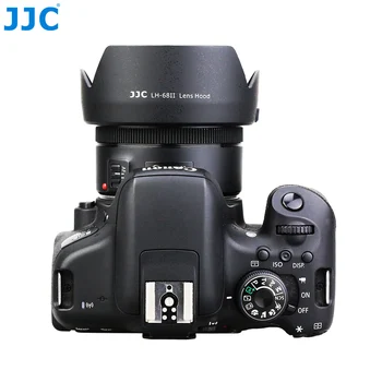 JJC Gėlių Formos Kaištiniai Fotoaparato Objektyvo Gaubtą, Canon EF 50mm f/1.8 STM Objektyvas pakeičia PS-68