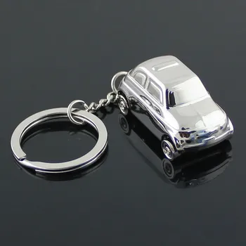 Automobilių stiliaus keychain raktų žiedas aukštos kokybės VISUREIGIS modelio key chain llaveros hombre kūrybos pulteliais chaveiro portachiavi