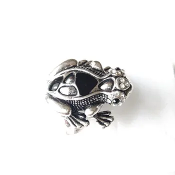 AOLOSHOW Moterų Senovinių sidabro gyvūnų varlė žiedas papuošalai vyrams piršto žiedas papuošalai, Ryškus piršto žiedas papuošalai rn-455
