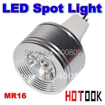 Mini 1W LED Spot Light Šilta Balta 12V MR16 Lubų Lempa patalpų, virtuvė, vonios kambarys apšvietimas garantija 2 metai, nemokamas pristatymas