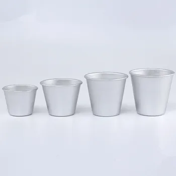 Naujas atvykimo nonstick kepimo puodeliai metalo, aliuminio kepimo formos, liejimo formos,5vnt/daug pasirinktinis dydžio tešlos pudingas pelėsių Dekoravimo priemonė