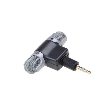 3.5 mm Mini Mikrofonas ECM-DS70P Electret Kondensatoriai, Belaidės Stereo Mikrofonas PC MD Kameros