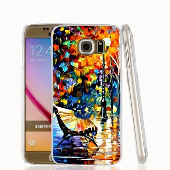HAMEINUO Žvaigždėtą Naktį Van Gogh valtis medis, gėlių mobilųjį telefoną padengti Samsung Galaxy S7 krašto PLIUS S8 S6 S5 S4 S3 MINI