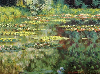 Claude Monet Vandens Lelijos Dar Gyvenime Paveiksl Spausdinti Aliejaus Tapybai Reprodukcijai Drobės Sienų Apdaila Dažymas Užsakymą