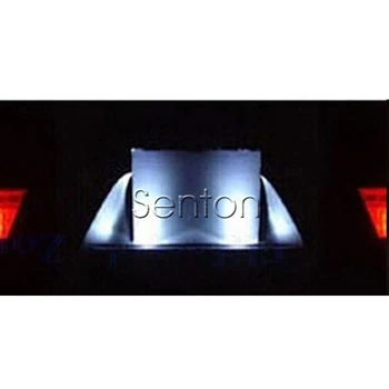1Pair Automobilio LED skaičius Licenciją Plokštelės Šviesos 12V Baltas SMD LED lempos Automobilių Stilius, Skirta Hyundai i30 CW Kombinuotas Elantra Sedanas priedai