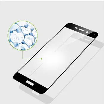 Grūdintas Stiklas Huawei Honor 6C Pro,5.2 Colių Lenkta Kraštas Pilnas draudimas Priekiniai Screen Protector Filmas Atveju Už Garbę V9 Žaisti Stiklas