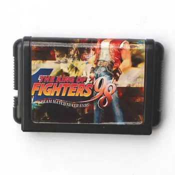 King Of Fighters 98 16 bitų MD Žaidimo Kortelės Sega Mega Drive Genesis