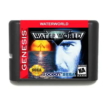 Vandens Pasaulį 16 bitų MD Žaidimo Kortelės Sega Mega Drive Genesis