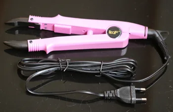 Super kokybės gražiausias rožinė spalva, PLOKŠTIEJI Sintezės Plaukų Pratęsimo Keratino Išlyginimo Įrankis Šilumos Geležies plaukų jungtis
