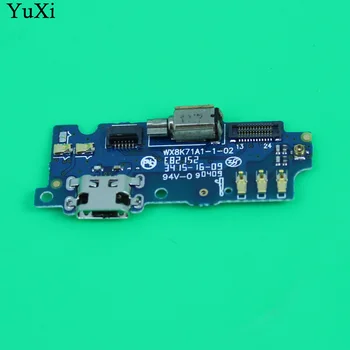 YuXi Meizu M2 Mini USB Prievado Prijunkite Įkroviklį Valdybos+Mikrofonas Modulis Flex Kabelis, Doko Jungtis Meizu Meilan 2 M2 Mini