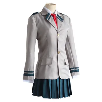 Brdwn Mano Herojus akademinės bendruomenės Unisex Izuku Midoriya Shoto Todoroki Cosplay Kostiumų uniformos kostiumas(top+ziajać/sijonas+kaklaraištis+shirrt)