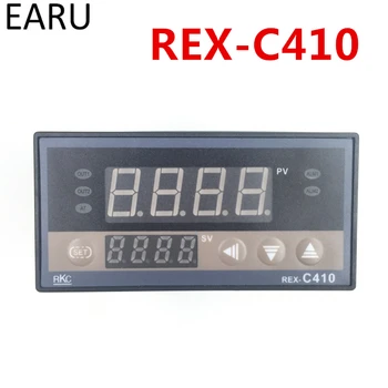 Skaitmeninis PID Temperatūros Temperatūros Reguliatorius RKC REX-C410 48*96 mm Horizontalus, Įvesties termopora K,PT100,J Relės Išėjimo šilumos