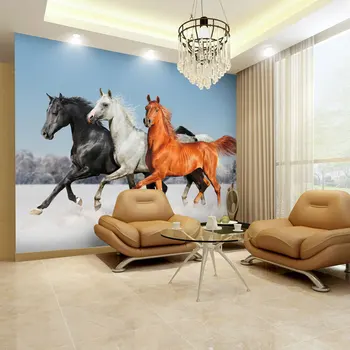 Beibehang arklių didelių tėtis peint freskos namų dekoro popieriaus papel de parede 3d tapetai sienos 3 d wall dokumentai namų dekoro