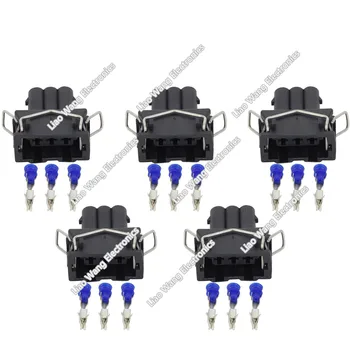 5VNT 3 pin jungtis apvalkalą 3.5 serijos automobilį su automobilio jungtis, terminalus, DJ7032A-3.5-21 3P