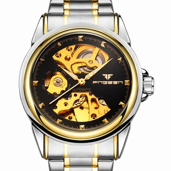 Moterų Laikrodžiai Top Brand Elegantiškas Ponios Laikrodis Automatinė Reloj Mujer Plieno, Atsparus Vandeniui Šviesos Moterų Žiūrėti Mechaninė Montre