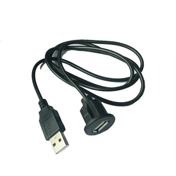 CHIZIYO 1m USB Konversijos Įkrovimo Kabelis Apvalus Vadovas USB Duomenų Kabelis