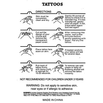 Erelis Netikrą tatuiruotę Vandens Perdavimo Vandeniui Laikinai Lipdukas Gėlė Rankos Moterų ir Vyrų Grožio seksualus Body Art Cool Stuff Pigūs bauda