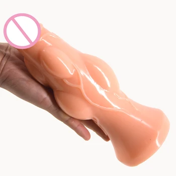 CHGD Didelis dildo diskretiška pakuotė sekso žaislai moterims analinis kaištis tikroviškas dildo erotiniai produktų lesbiečių, gėjų, flirtuoti sekso parduotuvė