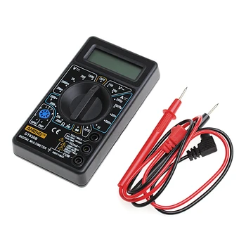 DT-830B Multimetras LCD Auto Asortimentą Digital Voltmeter Ohmmeter Volt Testeris, Naujas H02