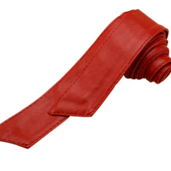 Raudona Juoda Rose Moterims, Elegantiškas PU Odos Wrap Aplink Kaklaraištis Pločio Juostos Korsetas Juokai Diržai