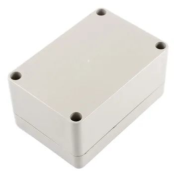 1 VNT 100x68x50mm Plastikinių Elektroninių Projekto Dėžutė Pilkos spalvos 