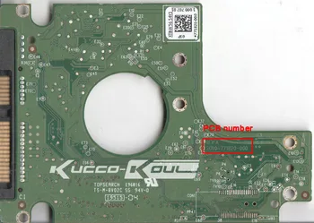 HDD PCB logika valdybos 2060-771820-000 REV A WD 2.5 SATA kietąjį diską remontas, duomenų atkūrimo