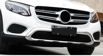 ABS Chrome Priekiniai Rūko Žibintas Padengti Apdaila Mercedes Benz GLC X205-2016 2vnt