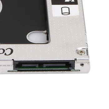Universalus 2nd HDD Caddy 9.5 mm SATA 3.0 LED Indikatorius, 2.5 Colių 7mm 9mm HDD SSD Atveju Aptvarą Nešiojamas Motina Valdyba