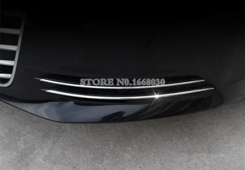 Šildomi Priekinio Rūko žibinto Lemputė Apdaila Padengti 4pcs Audi A6 C7 2012-m.
