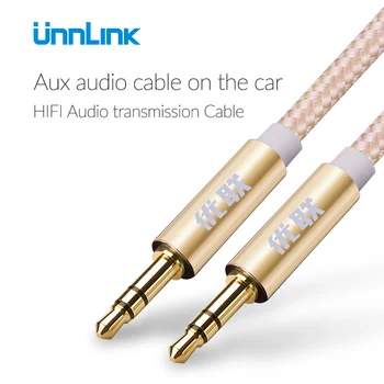 Unnlink Aux kabelis, 3.5 mm Audio Laidas 3.5 mm Jack Male, kad Male Aux Laidas, Automobilio 