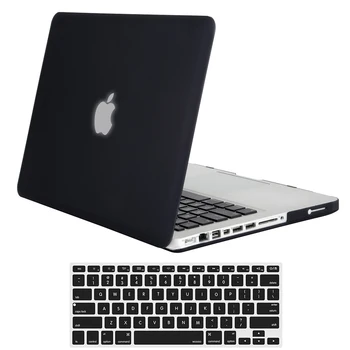 Mosiso Hard Case for Macbook Pro 13 15 CD Senas 2008 M. 2009 M. 2010 M. 2011 m. 2012 Tipas A1278 A1286 + Silikoninis klaviatūros Viršelis
