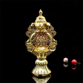 Tibeto Metalų Lydinio, Buda, Budizmo Mišinys, Aštuoni Aštuoni Laimingas Budistų Šventykla Namų Dekoracijos