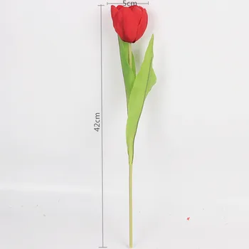 JAROWN Dirbtinis Tulip Gėlių Šilko Gėlės Netikrą Spalvinga Modeliavimas Gėlių, Vestuvių Namo Šalis Dekoro Priedų
