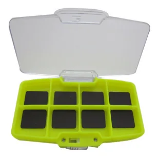Jauko Dėžutė nauja dvipusė magnetinė dėžutė nešiojamų roko žvejybos reikmenys, žvejybos reikmenys, didmeninė žvejybos reikmenys dėžutę