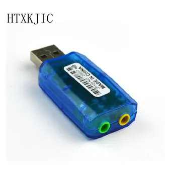 USB Garso plokštė USB Audio 5.1 Išorinė USB Garso plokštė Audio Adapteris, Mikrofonas Garsiakalbis Audio Sąsaja Nešiojamą KOMPIUTERĮ Mikro Duomenys