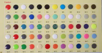 Sumaišykite spalvos 280 vienetų pardavė KAM T3 kūdikių snap mygtukų drabužių priedai iš viso 14 spalvų