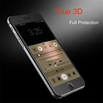 Už iphone7 7Plus 3D 9H Visą Ekraną Aprėptis Grūdintas Stiklas iPhone 7 7 Plius Mobilusis Telefonas